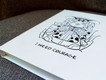 Load image into Gallery viewer, WFCS00101 - &quot;I Need Courage&quot; Notebook
