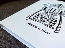 Load image into Gallery viewer, WFCS00105 - &quot;I Need A Hug&quot; Notebook
